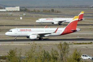 Los ingresos de Iberia en 2017 crecieron un 5,5 por ciento respeto a 2016.