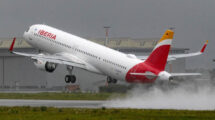 Vuelo de prueba del primer Airbus A321XLR de Iberia.