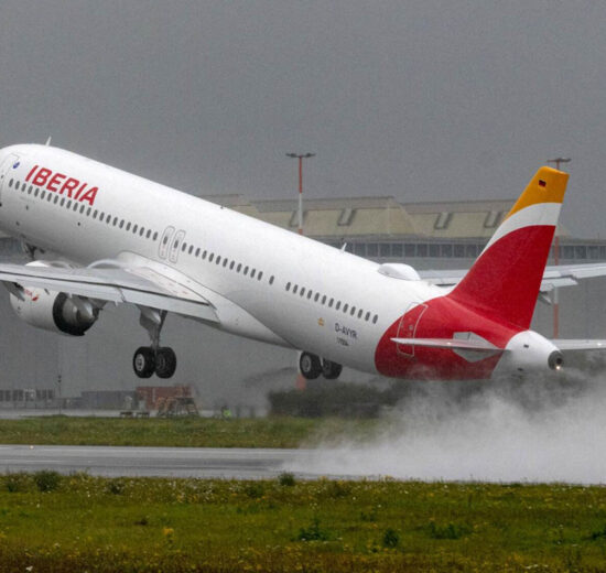 Vuelo de prueba del primer Airbus A321XLR de Iberia.