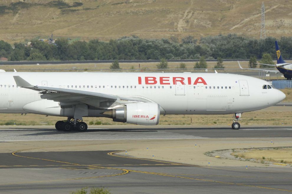 Airbus A330-200 de Iberia de los usados para los vuelos a San Francisco.