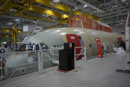 Airbus cuenta con cuatro estaciones 40 donde trabaja en paralelo en otros tantos aviones-