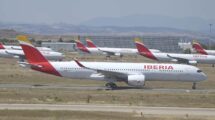 EC-NIS, el avión elegido por Iberia para llevar a seleción española de fútbol.
