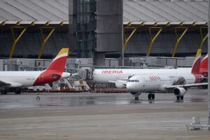 Iberia, única aerolínea de IAG que en el tercer trimestre de 2021 ha ganddo dinero.