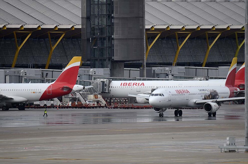 Iberia, única aerolínea de IAG que en el tercer trimestre de 2021 ha ganddo dinero.