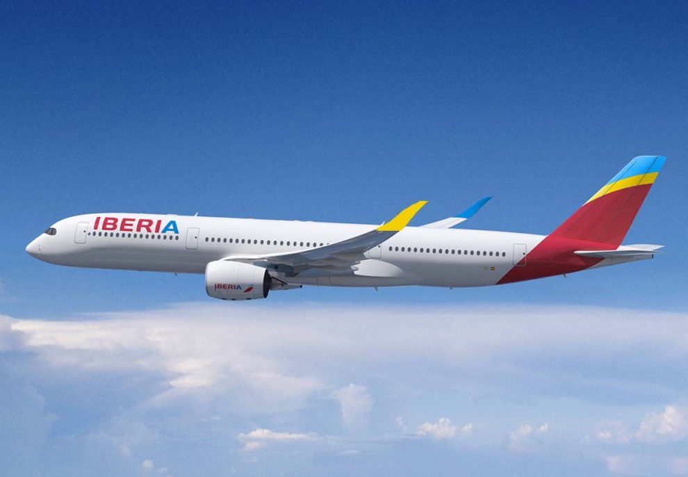 Ilutración de cómo serán los nuevos colores de Iberia tras la compra de Air Europa.