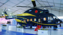 Modelo escala real del Indian Multi-Role Helicopter.