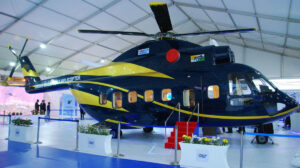 Modelo escala real del Indian Multi-Role Helicopter.