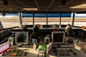 Torre de control de Tenerife Sur.