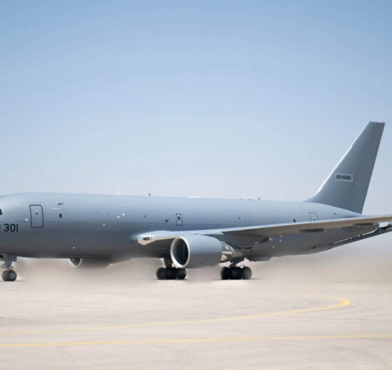 LLegada a Israel del primero de seis Boeing KC-46i.