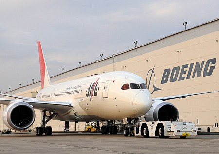 Boeing 787 Dreamliner de JAL