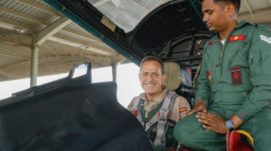 El general Francisco Braco, jefe del stado Mayor del Ejército del Aire y del Espacio.