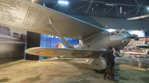 El Breguet XIX Bidón Jesus del Gran Poder, uno de los aviones de los granes raids españoles que se conservan.
