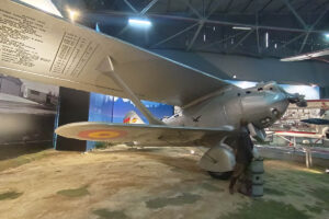 El Breguet XIX Bidón Jesus del Gran Poder, uno de los aviones de los granes raids españoles que se conservan.