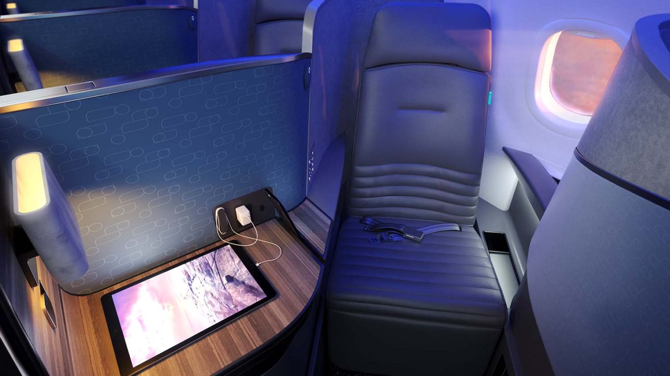 JetBlue es la lanzadora mundial de los asientos Thompson Aero Seating VantageSOLO.