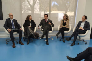 Ponentes en la jornada organizada por Aertec sobre sostenibilidad.