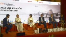 Participantes en la jorda de El Economista sobre aviación sostenible.