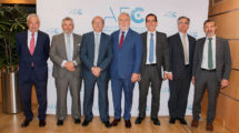 Algunos de los ponentes en la jornada.