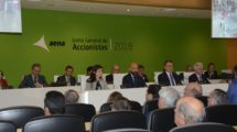la junta de accionistas de Aena se celebró en el aeropuerto Madrid Barajas y ninguno de los accionistas puso reparos a la gestión realizada.