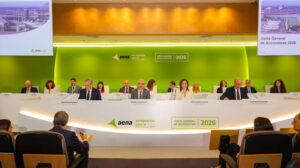 Reunión de la junta de accionistas de Aena.