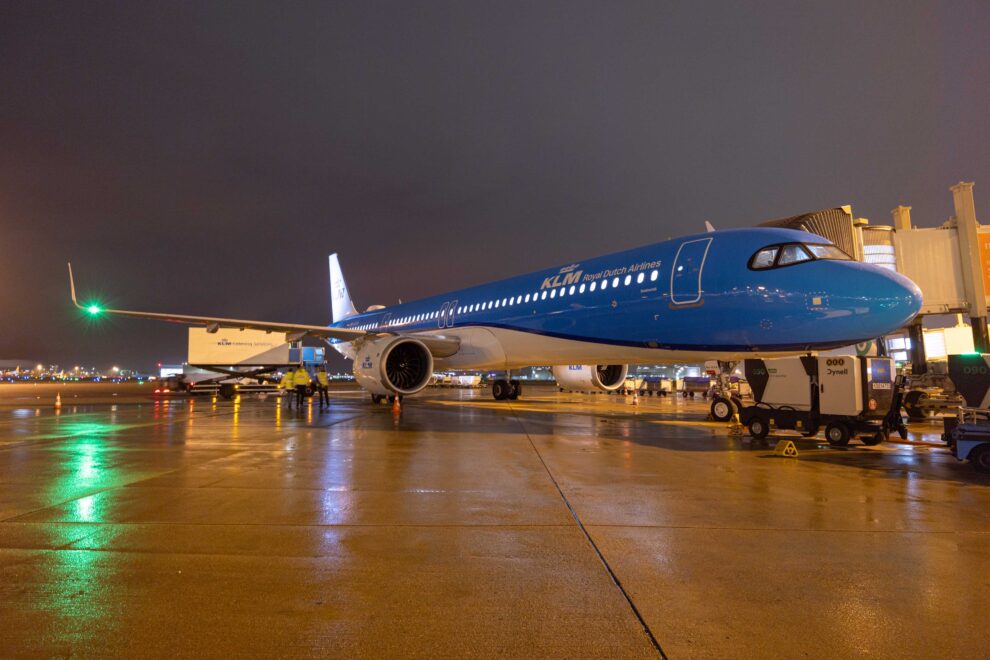 KLM volará a Madrid con sus nuevos Airbus A321neo.