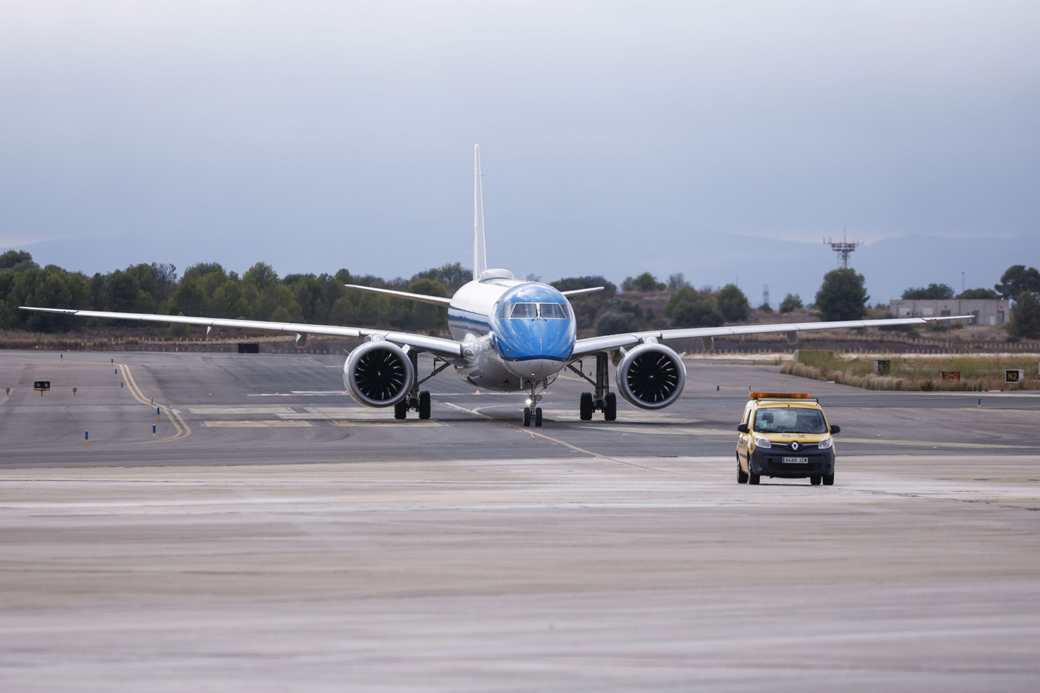 El vuelo de desafío KLM Cityhopper aterriza en Valencia Fly News