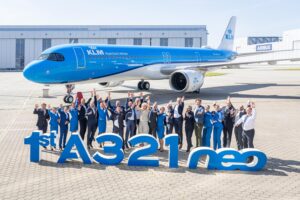 KLM ha recibido su primer Airbus A321neo.