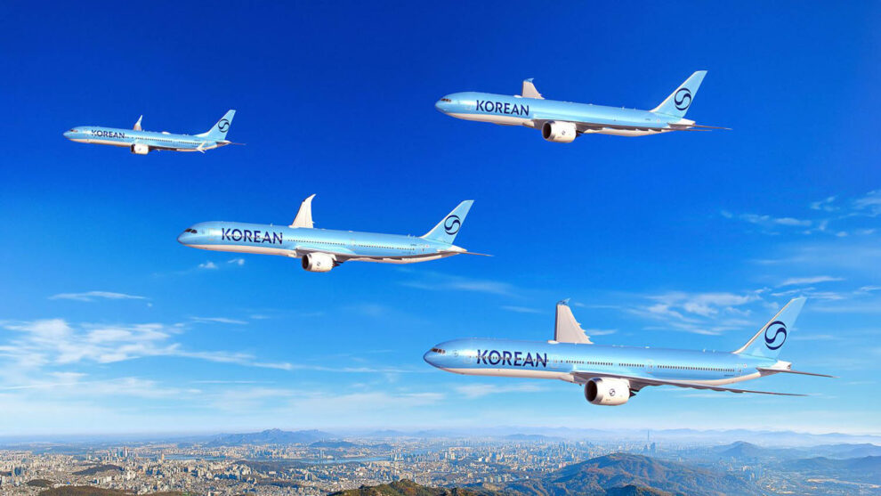 Korean Air y Boeing cierran un pedido de 103 aviones de cuatro modelos.