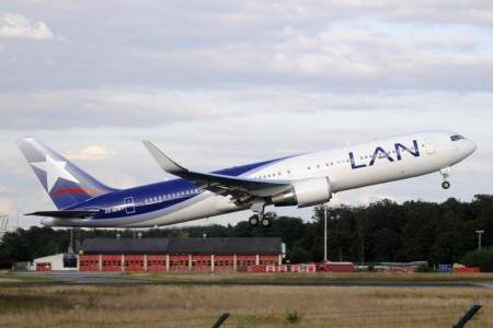 Uno de los Boeing 767-300 que Latam usará en la nueva ruta entre Lima y Barcelona.