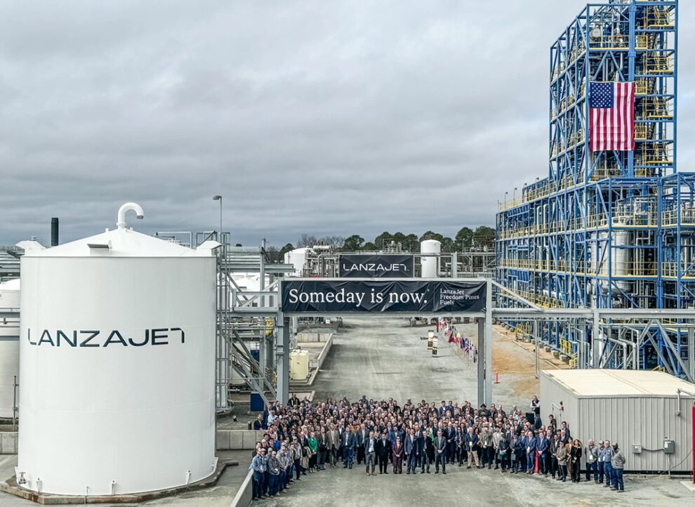 Planta de Lanzajet para la producción de SAF.