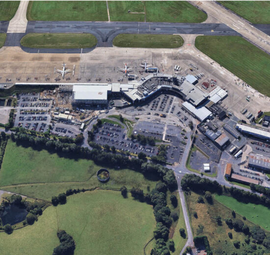 Aeropuerto de Leeds-Bradford, ahora bajo gestión de Aena.
