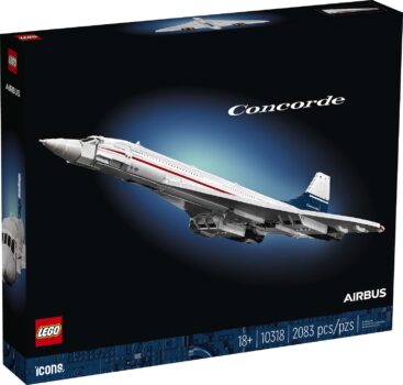 Caja del Concorde de Lego.
