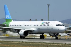 Uno de los Airbus A321 que ha incorporado Level en su división austríaca.