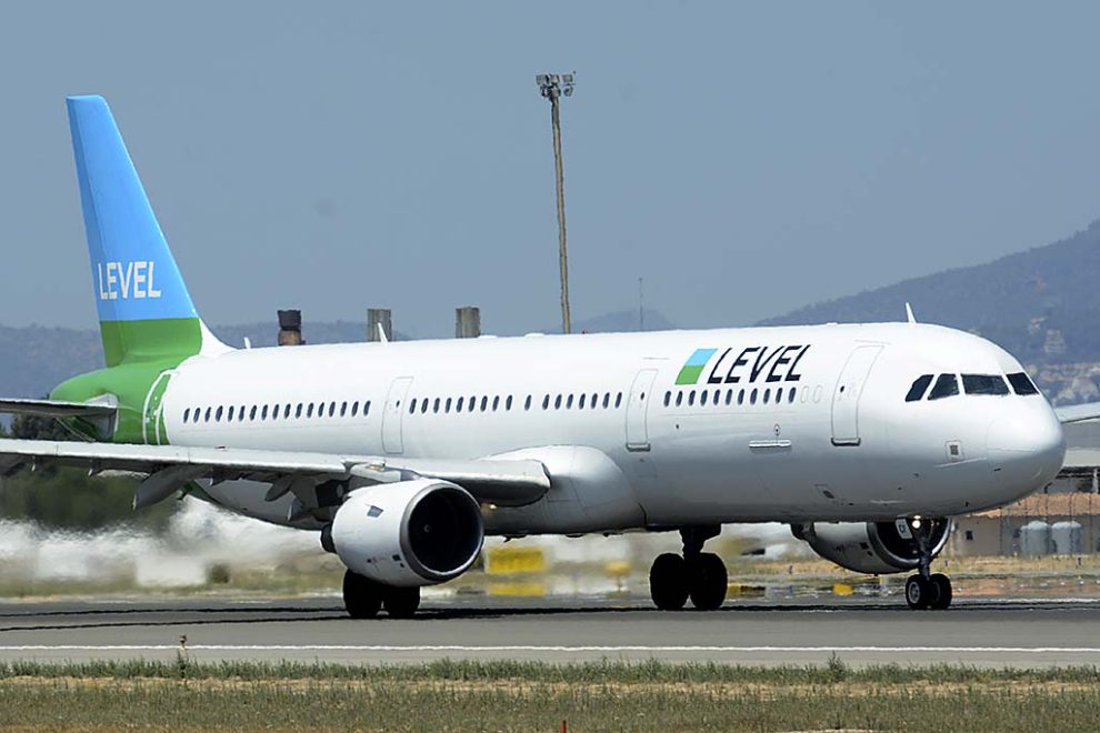Level contaba con 2 Airbus A320 y 4 A321 para sus vuelos europeos con base en Viena y Amsterdam.