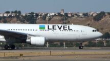 Airbus A330 de Level operando para Iberia desde Madrid.