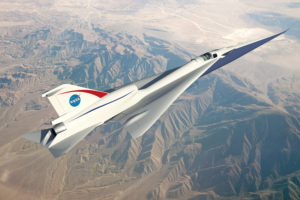 Aspecto que tendrá el X-58, un avión monoplaza cuyo diseño evolucionará hacia el de un avión de pasajeros.