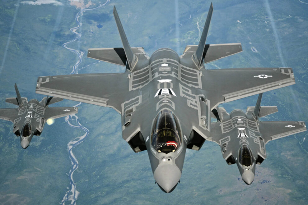 El monomotor Lockheed Martin F-35.