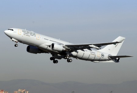 Airbus A330 MRTT de la Fuerza Aérea de Arabia Saudí.