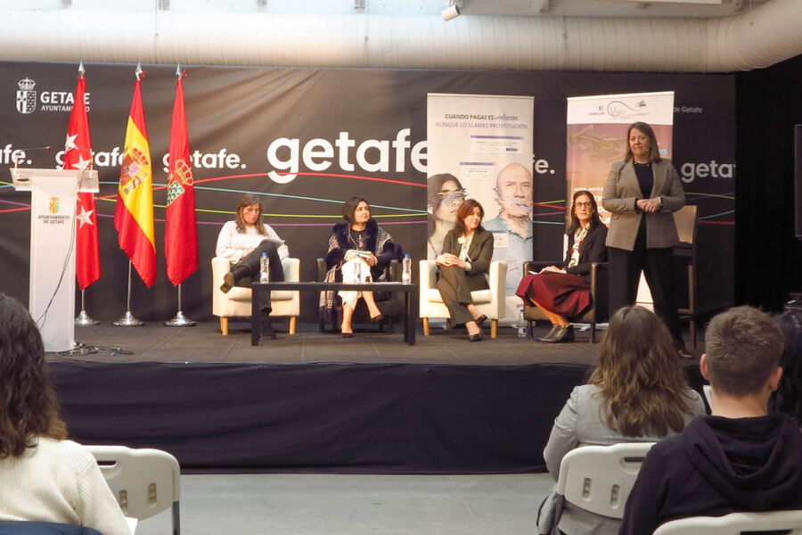 Mesa de debate sobre movilidd aérea avanzada.