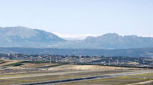Cabecera 36L de la pista 18R-36L del aeropuerto de Madrid-Barajas.