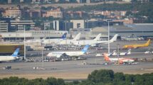 Aeropuerto de Madrid-Barajas.