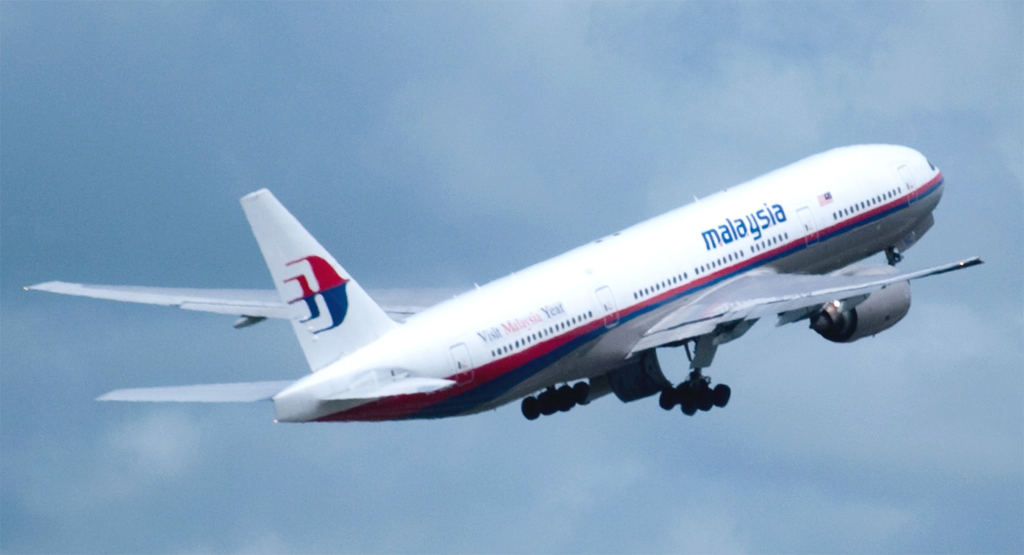 Accidente de un B-777-200ER de Malaysia Airlines