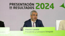 Maurici Lucena durante la presentación de resultadosde Aena en 2024.