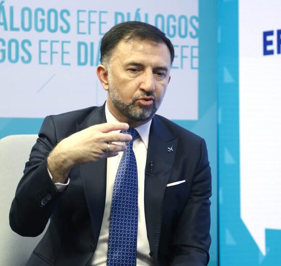 Mehmet Demiroglu, presidente de Turkish Aerospace.