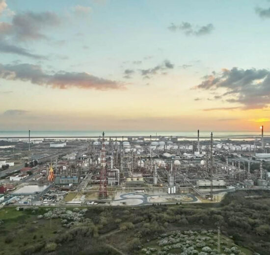 Parque energético de Moeve en Palos de la Frontera donde se instalará una de las plantas de producción de e-SAF.