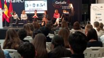 Jornada Mujer y Aeronáutica 2024 celebrada en el Espacio mercado de Getafe y el patrocinio de GISA.