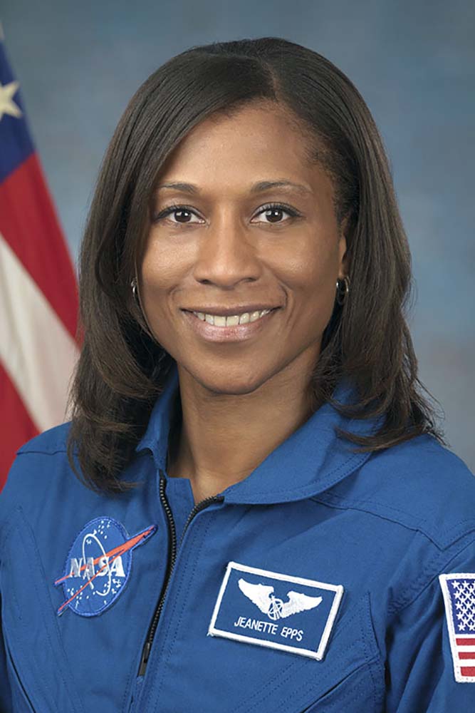 Jeanette Epps tercera astronáuta de la NASA para la primera msiión operativa de la cápsula Boeing CTS-100 Starliner.