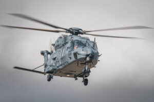 LLegada a Albacete del próximo NH90 del Ejército del Aire y del Espacio.