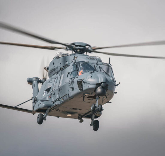 LLegada a Albacete del próximo NH90 del Ejército del Aire y del Espacio.