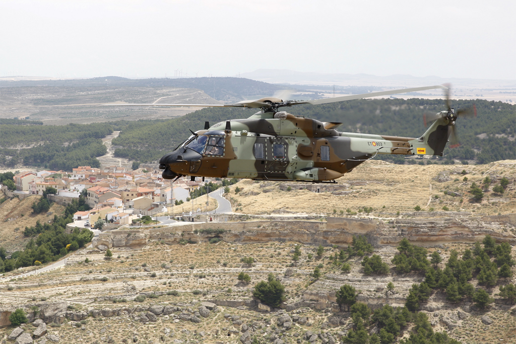 El Ministerio de Defensa español recibe el ejemplar de producción número 300 del nuevo NH90