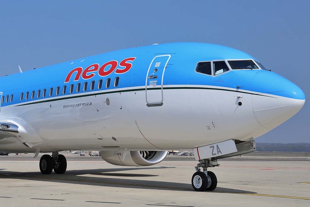 Entre las entregas de Boeing en el mes de marzo han estado los dos primeros B-737 MAX para la italiana Neos.